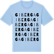 Blue Soul t-shirt med Giberga ordlek t-shirt