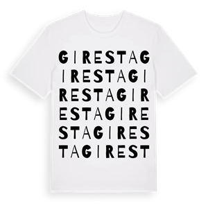 Giresta ordlek t-shirt – ekologisk bomull t-shirt från Pinshirt
