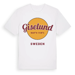 Giselund cirkel t-shirt – ekologisk bomull t-shirt från Pinshirt