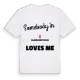 Någon i Gladängsstugan älskar mig t-shirt