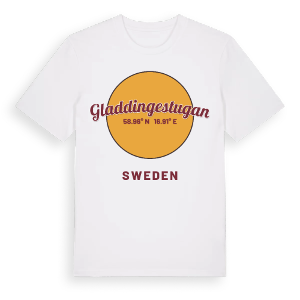 Gladdingestugan cirkel t-shirt – ekologisk bomull t-shirt från Pinshirt