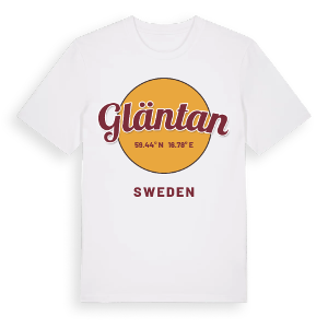 Gläntan cirkel t-shirt – ekologisk bomull t-shirt från Pinshirt