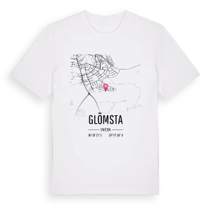 Glömsta karta t-shirt – ekologisk bomull t-shirt från Pinshirt