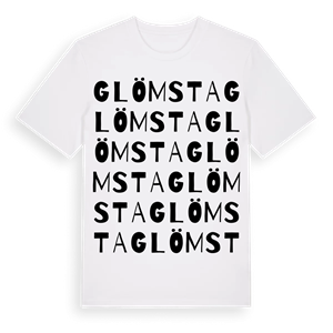 Glömsta ordlek t-shirt – ekologisk bomull t-shirt från Pinshirt