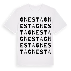 Gnesta ordlek t-shirt – ekologisk bomull t-shirt från Pinshirt