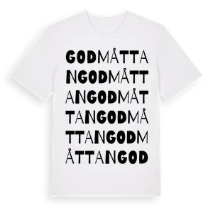 Godmåttan ordlek t-shirt – ekologisk bomull t-shirt från Pinshirt