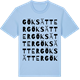 Blue Soul t-shirt med Göksätter ordlek t-shirt