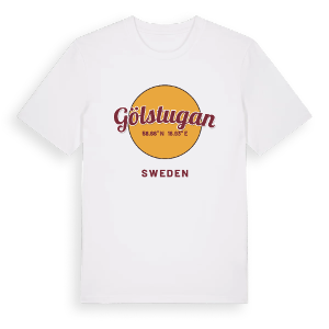 Gölstugan cirkel t-shirt – ekologisk bomull t-shirt från Pinshirt