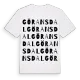 Göransdal ordlek t-shirt