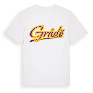 Grådö baseball t-shirt – ekologisk bomull t-shirt från Pinshirt