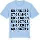 Blue Soul t-shirt med Grangärdet ordlek t-shirt