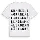 Grankälla ordlek t-shirt