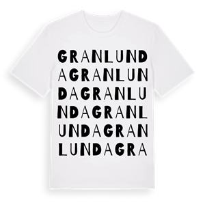 Granlunda ordlek t-shirt – ekologisk bomull t-shirt från Pinshirt