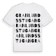 Granlundsstugan ordlek t-shirt