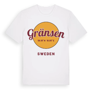 Gränsen cirkel t-shirt – ekologisk bomull t-shirt från Pinshirt