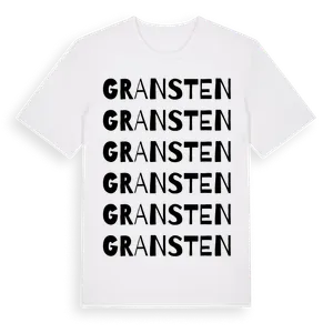 Gransten ordlek t-shirt – ekologisk bomull t-shirt från Pinshirt