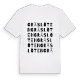 Gräslöten ordlek t-shirt