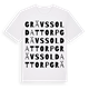 Grävs soldattorp ordlek t-shirt