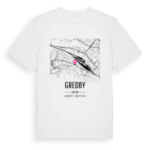 Gredby karta t-shirt – ekologisk bomull t-shirt från Pinshirt