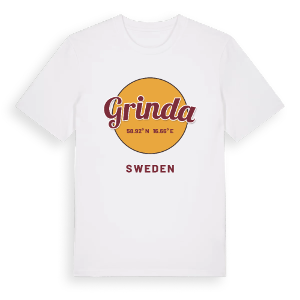 Grinda cirkel t-shirt – ekologisk bomull t-shirt från Pinshirt