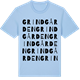 Blue Soul t-shirt med Grindgården ordlek t-shirt