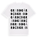Grindgården ordlek t-shirt