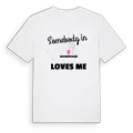 Någon i Grindstugan älskar mig t-shirt