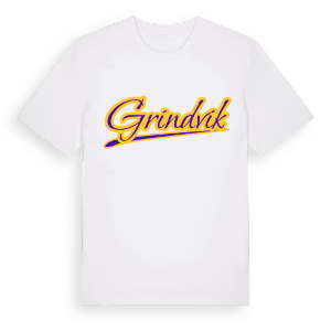Grindvik baseball t-shirt – ekologisk bomull t-shirt från Pinshirt