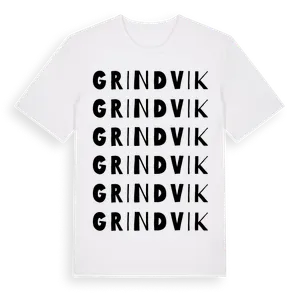 Grindvik ordlek t-shirt – ekologisk bomull t-shirt från Pinshirt
