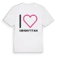Jag älskar Grishyttan t-shirt stort tryck
