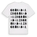 Gröna Dalen ordlek t-shirt