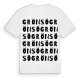 Grönsö ordlek t-shirt