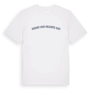 Grundby sand-Kullersta sand college t-shirt – ekologisk bomull t-shirt från Pinshirt