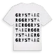 Grystaberg ordlek t-shirt
