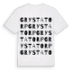 Grystatorp ordlek t-shirt