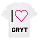 Jag älskar Gryt t-shirt stort tryck