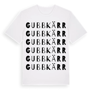 Gubbkärr ordlek t-shirt – ekologisk bomull t-shirt från Pinshirt