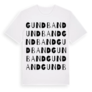 Gundband ordlek t-shirt – ekologisk bomull t-shirt från Pinshirt