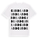 Gundband ordlek t-shirt