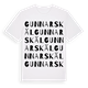 Gunnarskäl ordlek t-shirt