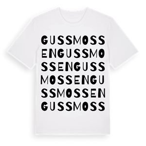 Gussmossen ordlek t-shirt – ekologisk bomull t-shirt från Pinshirt