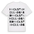 Hacksta Mellangård ordlek t-shirt