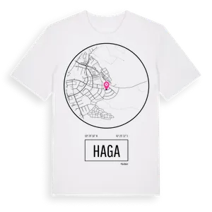 Haga t-shirt – ekologisk bomull t-shirt från Pinshirt