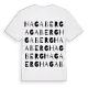 Hagaberg ordlek t-shirt