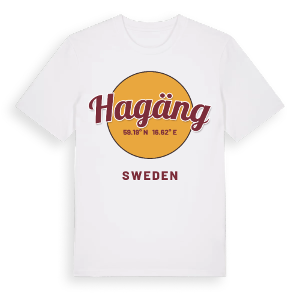 Hagäng cirkel t-shirt – ekologisk bomull t-shirt från Pinshirt