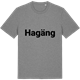 Mid Heather Gray t-shirt med Hagäng fetstil t-shirt