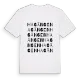 Hagängen ordlek t-shirt