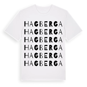 Hagberga ordlek t-shirt – ekologisk bomull t-shirt från Pinshirt