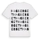 Hagberget ordlek t-shirt