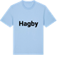 Blue Soul t-shirt med Hagby fetstil t-shirt